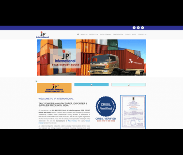 J. P. International clay powder
