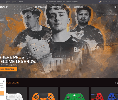 Home - Scuf Gaming xbox playstation