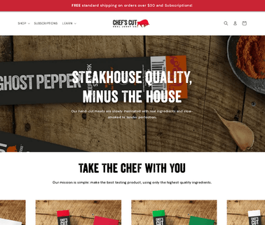 Chefs Cut: Real Jerky snacks can