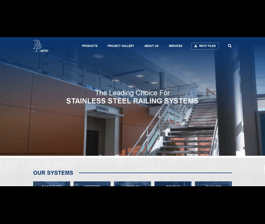 Artec-Rail custom steel railing
