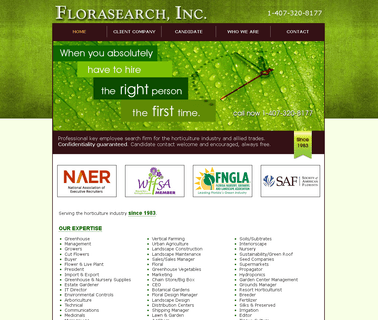 Florasearch Inc greenhouse horticulture