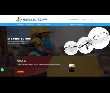 Oriental Enterprises fire fighting blanket