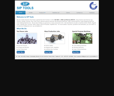Sip Tools special machine