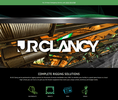 J.R. Clancy curtains stage