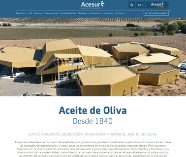 Acesur De Prado North America organic coconut oils