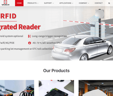 Shenzhen Vanch Intelligent Technology active handheld rfid reader