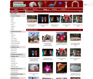 Yantai Singar Inflatables airblown inflatables