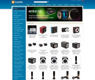 Hangzhou Touptek Photonics microscope camera ccd