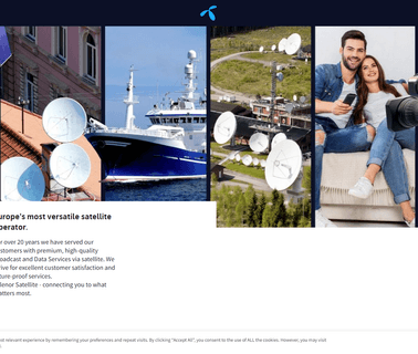 Telenor Satellite major data