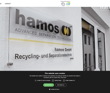 Hamos Gmbh requirements metal