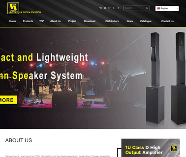 Guangzhou Sanway Audio active professional