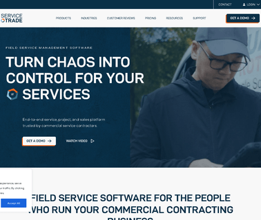Servicetrade helps web