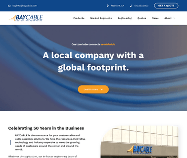Baycable — Home Page around wire