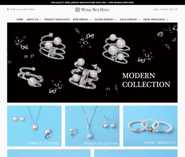 Wing Wo Hing Jewellery Group shell earring jewelry