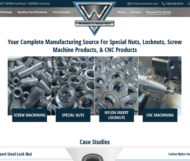 Wyandotte Industries special nuts