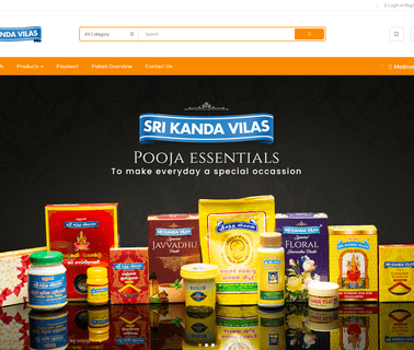 Sri Kanda Vilas Vibuthi Store dhoop batti