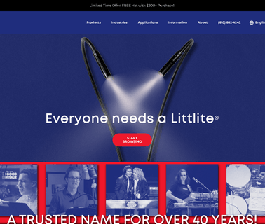 Littlite flexible led lamps