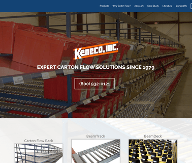Carton Flow Racks, Gravit carton flow