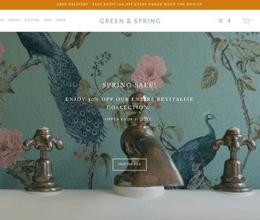 Green & Spring spring gifts