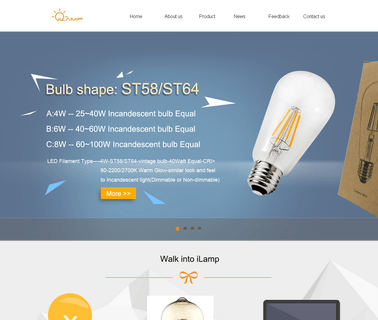 Shenzhen Ilamp Technology led incandescent bulb