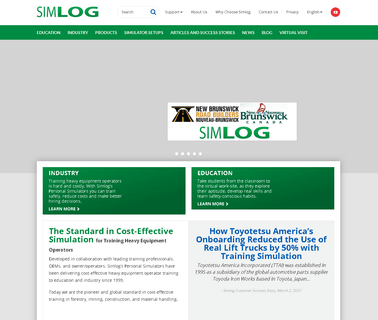 Home - Simlog backhoes skid