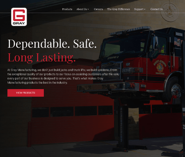 Gray Manufacturing Co engine cranes
