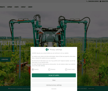 Clemens Vineyard Equipment Inc bilt tillers