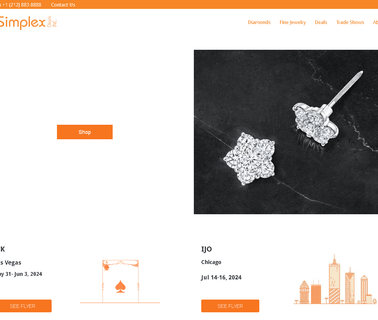 Simplexdiam; the Leading Diamond & Jewelry closeout liquidation wholesale