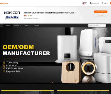 Foshan Shunde Maxcan Electrical Appliances electrical air humidifier