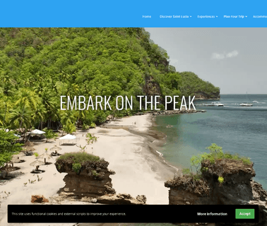 Saint Lucia Tourist Board diving board