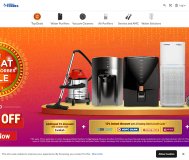 Eureka Forbes Limited cleaners pro