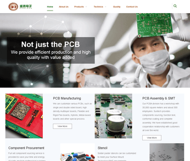 Suntech Electronics Technology Limited rigid circuit boards