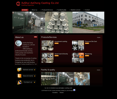Xushui Aocheng Casting iron housing
