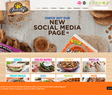 Food For Life Baking Co. specialties bread