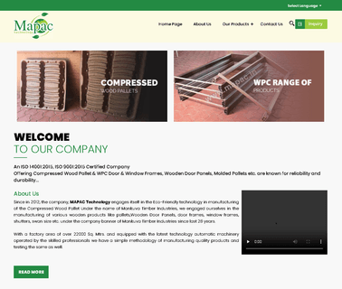 Mapac Technology fiber frames