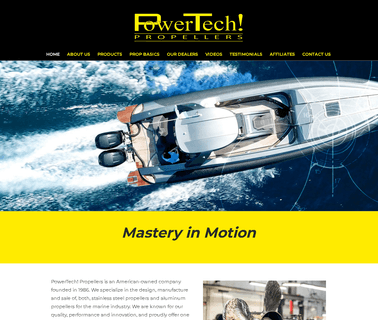Powertech! Propellers aluminum marine boat