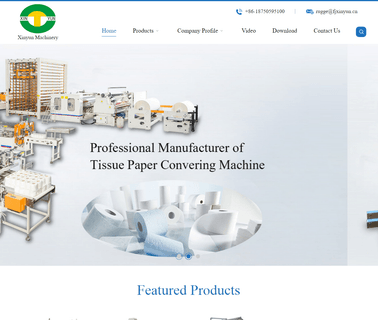 Fujian Xinyun Machinery Development handkerchief paper