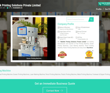 Meditek Printing Solutions logo solutions