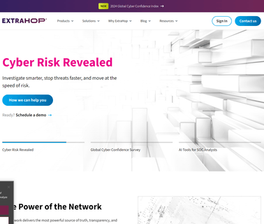 Extrahop Networks clinical platform