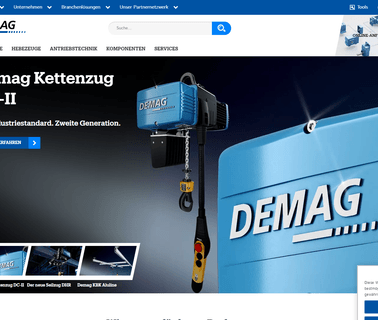 Demag Cranesmponents universal drives