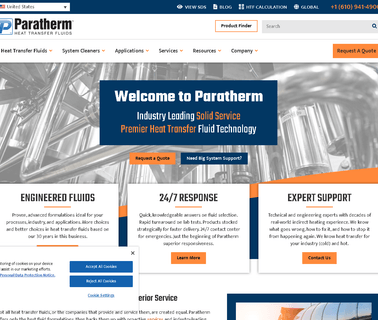 Paratherm – Heat Transfer Fluids transfer auxiliary