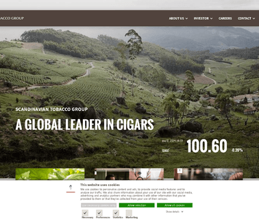 Scandinavian Tobacco Group cigars humidors