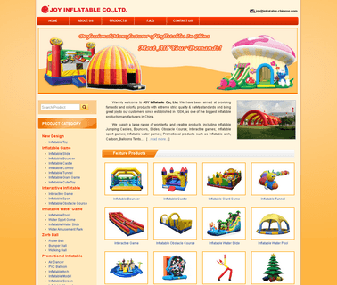 Joy Inflatable bounces castles