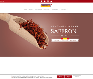 Triselecta Saffron stand packs