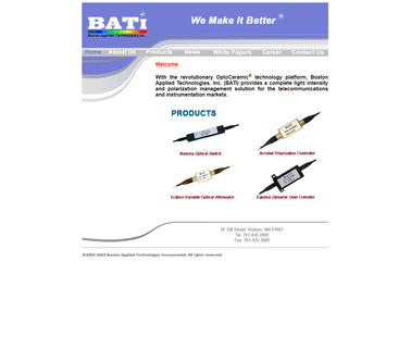Boston Applied Technologies ultra fiber