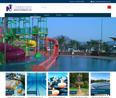 Novatech Enviro Systems swimming pool fittings