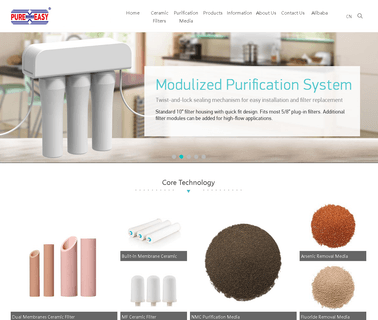 Guangzhou Pureeasy Hi-Tech ceramic filter cartridge