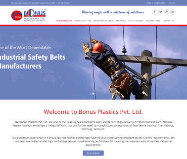 Bonus Plastics fabrics plastics