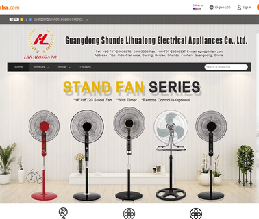 Guangdong Shunde Lihualong Electrical stand electric fan