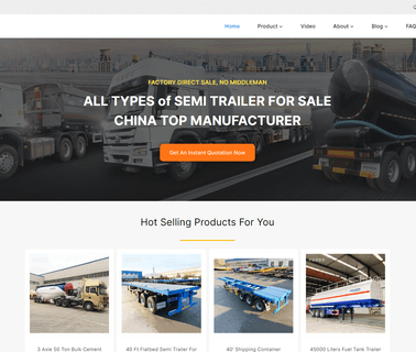 Shandong Panda Mechanical iso trailer